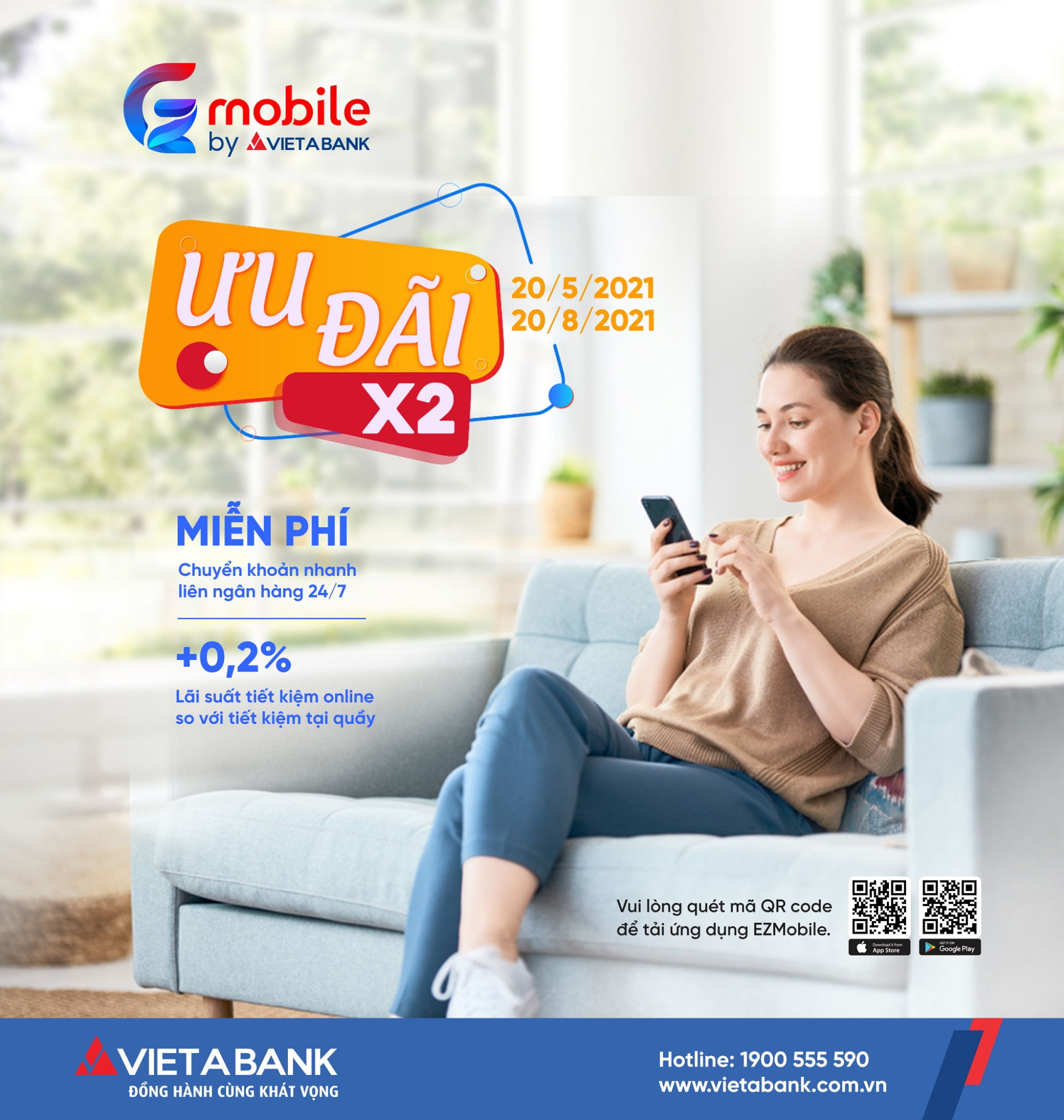 EZMobile - Nhân 2 ưu đãi